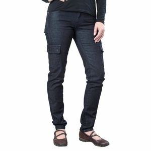 Patagonia Women's Skinny Jeans - Dark Blue